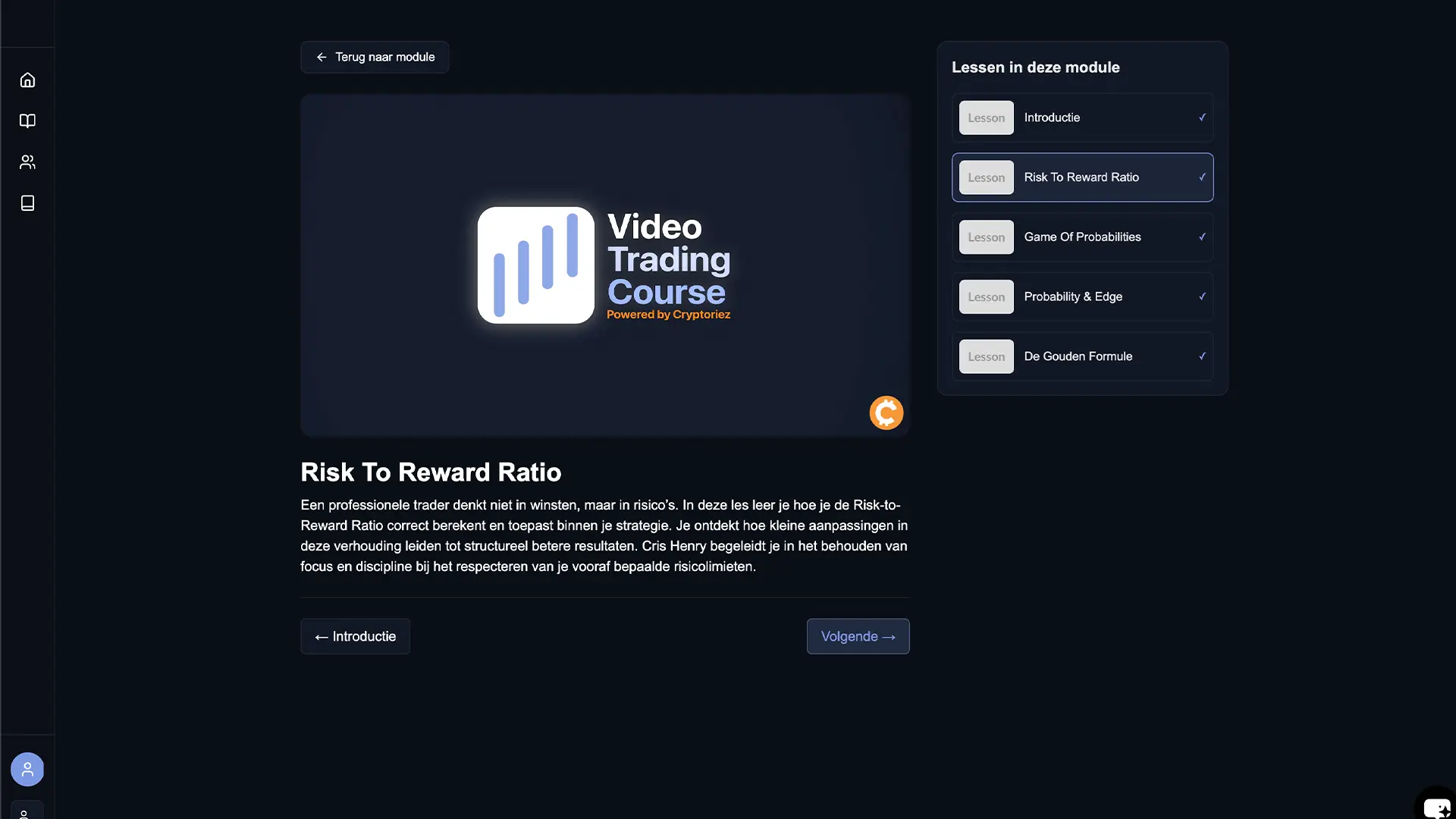 Het Trade Platform - Video Les Pagina
